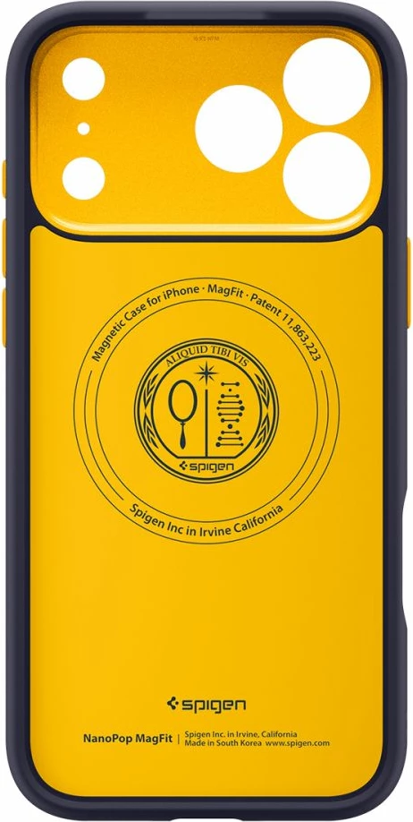 Mbështjellës Spigen Nano Pop MagSafe për iPhone 17 Pro Max, Blu