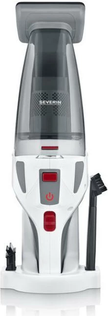 Fshesë dore pa kabllo, Severin HV 7146 (7146000) 18.5 V, Wet & Dry, deri 30 min, gri/kuqe/e bardhë, set 4-në-1