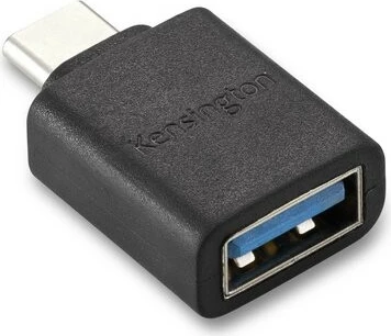 Adapter USB-C në USB-A Kensington CA1010, 5Gbps, 3A, e zezë