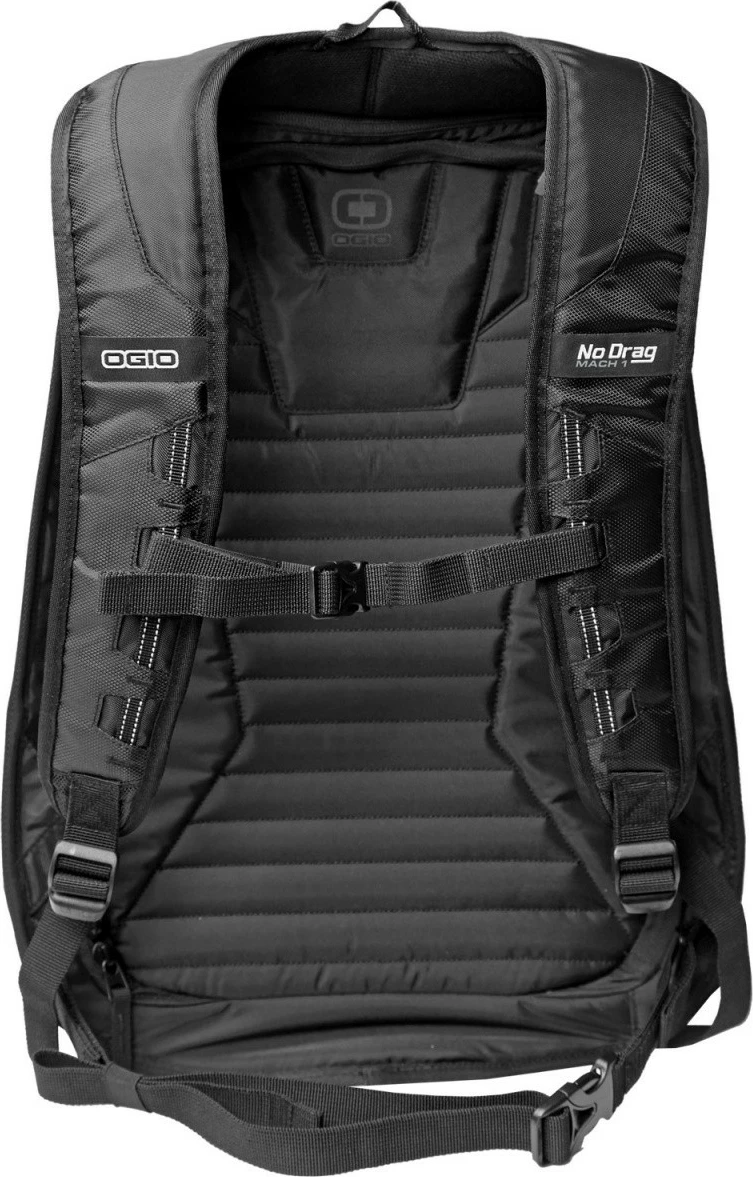 Çantë shpine OGIO NO DRAG MACH 1 STEALTH, për motoçiklistë, 22L, e zezë