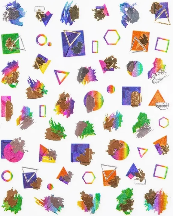 Sticker për thonj Peggy Sage Painting Flow 2 për femra, 1 copë