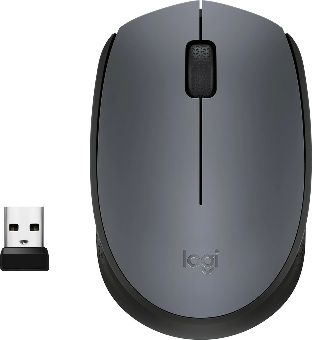 Maus Logitech M170 Wireless, Ambidextrous, Optical, RF Wireless, 1000 DPI, Gri