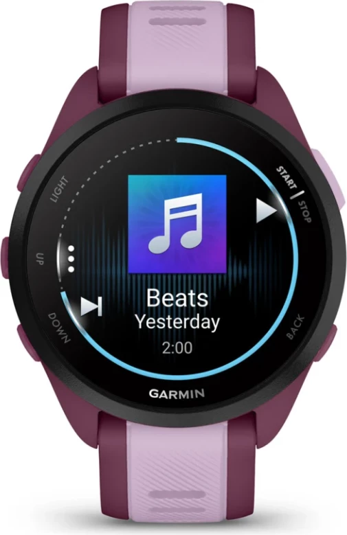 Smartwatch Garmin Forerunner® 165 Music Berry/Lilac
