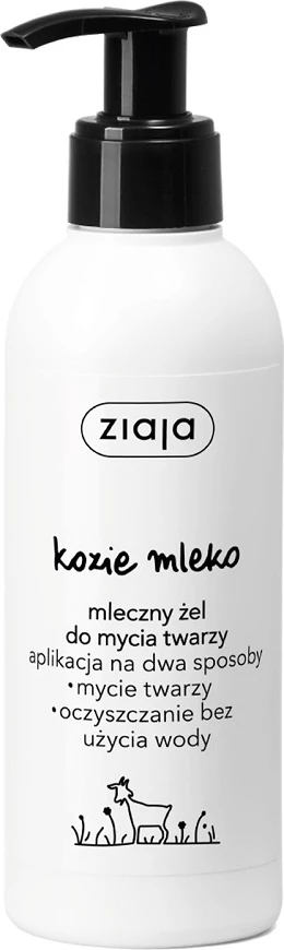 Xhel pastrues fytyre Ziaja Cow Milk 200ml