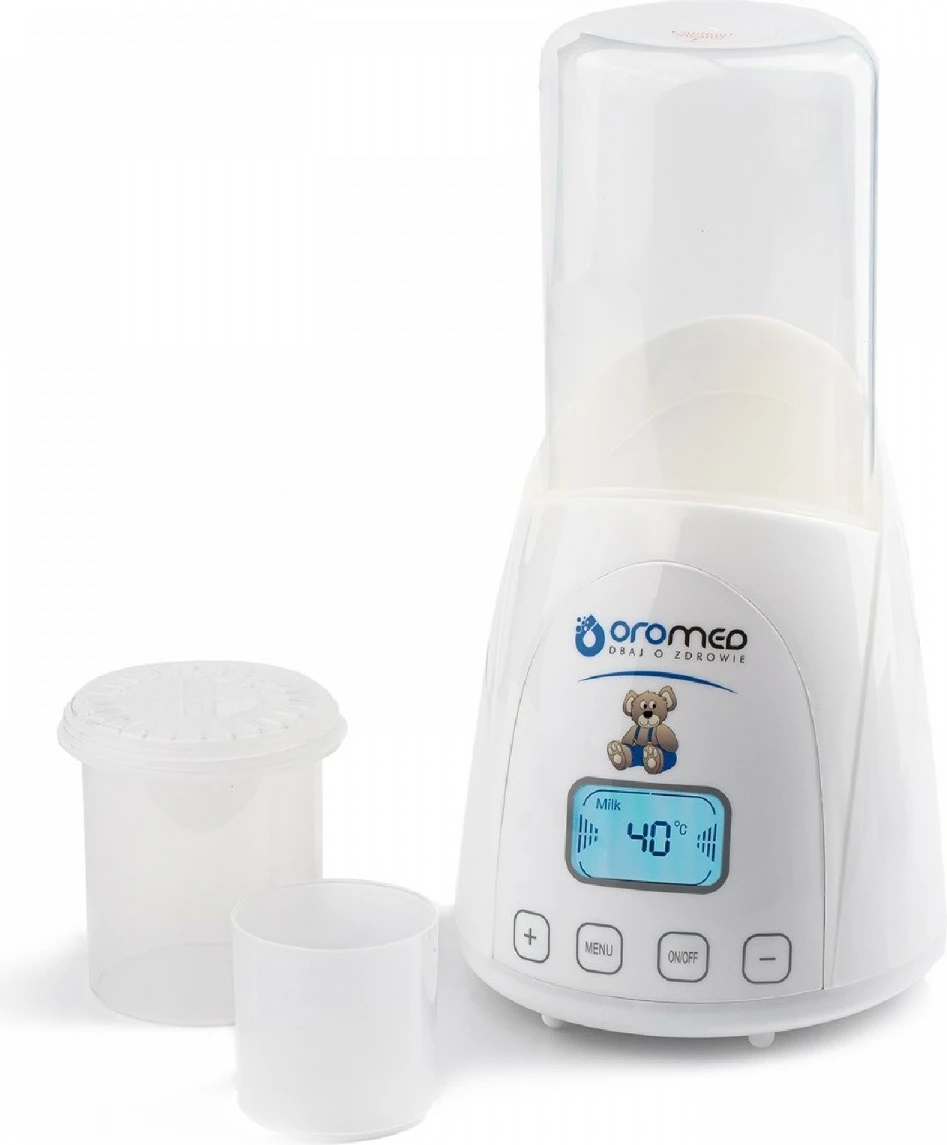Ngrohës dhe sterilizues biberonash ORO-MED ORO-BABY HEATHER, i bardhë