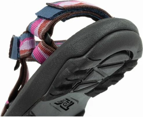 Sandale për fëmijë Teva, të zeza/rozë