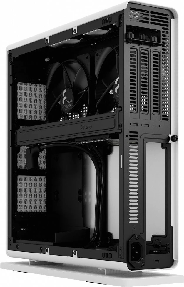 Kasë Fractal Design Ridge, Mini ITX, e bardhë