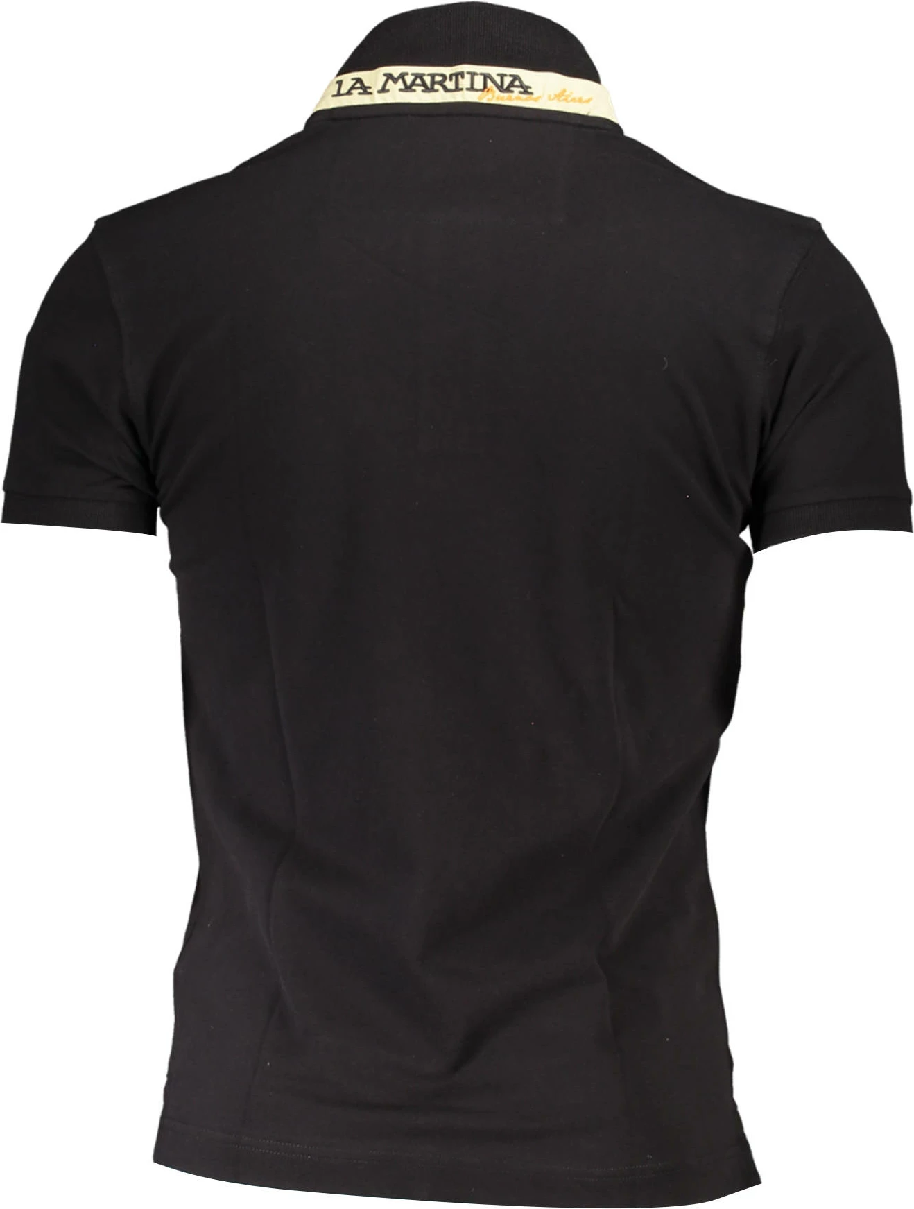 Maicë polo LA MARTINA meshkuj, e zezë