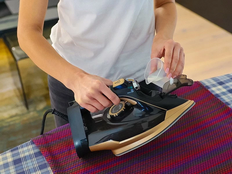 Hekur me avull Lafe VaporMax, 3000W, pllakë qeramike, zi-ari