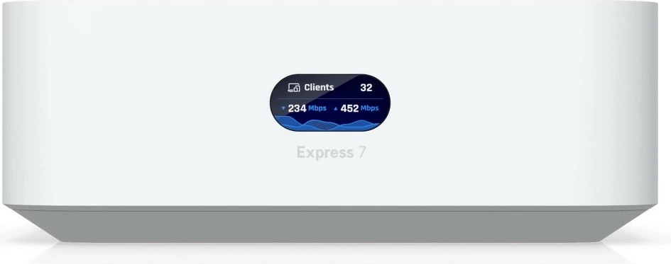 Gateway Ubiquiti UniFi Express 7 UX7, Wi-Fi 7, i bardhë