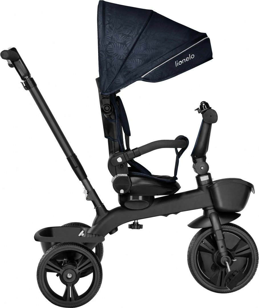 Tricikël Lionelo KORI, 2-në-1, për fëmijë, Blue Navy