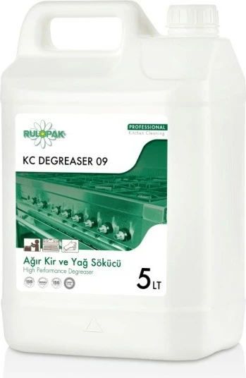 Solucion Profesional për Heqjen e Yndyrave Rulopak KC Degreaser, 5 L