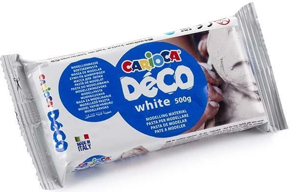 Argjilë Carioca Decò 500g, e bardhë