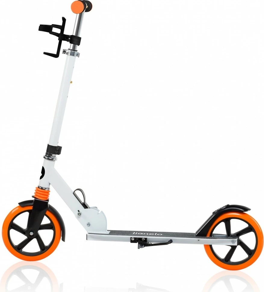 Trotinet Lionelo Luca 51334, për fëmijë dhe të rritur, Bardhë/Portokalli