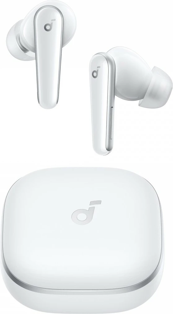 Kufje Anker Soundcore Liberty 5, Bluetooth, ANC, të bardha