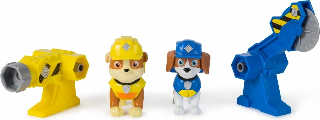 Set figurina Rubble & Crew Spin Master, Paw Patrol, plastikë