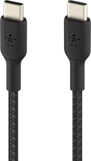 Kabëll Belkin BoostCharge, USB C në USB C, 0.15 m, i zi