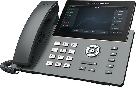 Telefon IP Grandstream GRP2670, 12 linja, Ekran 7", i zi
