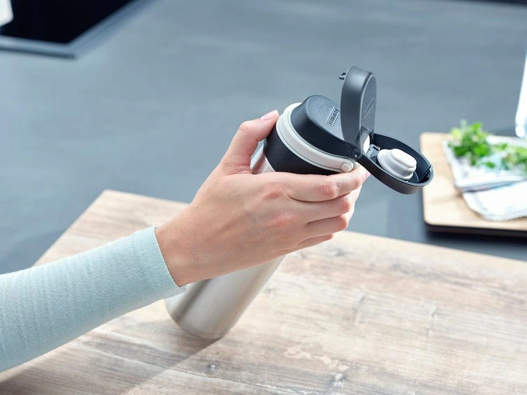 Termos udhëtimi LEIFHEIT 3272, 600 ml, çelik inoks, argjend