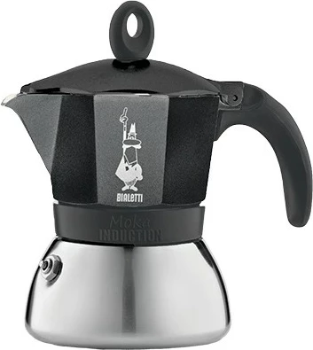 Moka Bialetti Mokka-Kanne 1.4L induksion, e zezë