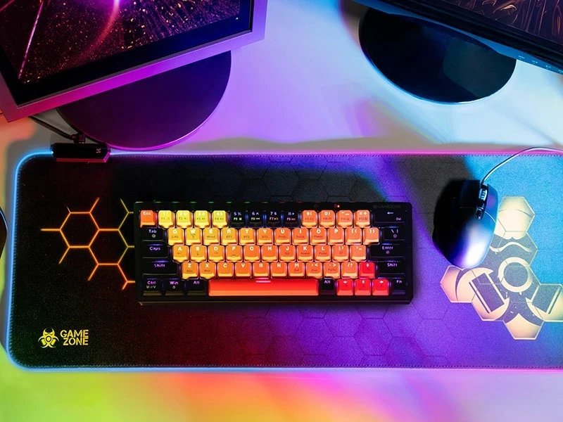 Mauspad Tracer GameZone Hexy1 RGB, i zi