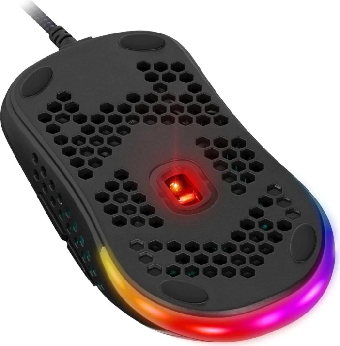 Maus Gaming Defender GM-620L, 12800 DPI, 7P RGB