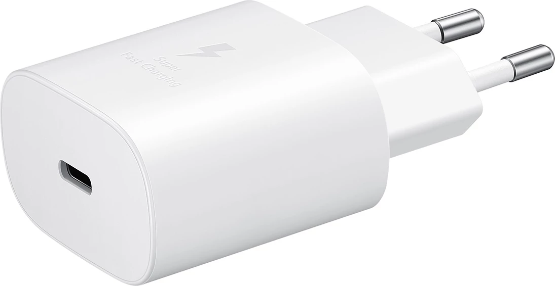 Karikues muri Samsung EP-TA800EWE, 25W, USB-C, Bardhë