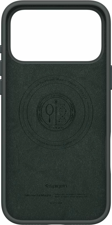 Mbështjellës Spigen Silicone Fit MagSafe për iPhone 17 Pro Max, Gjelbër
