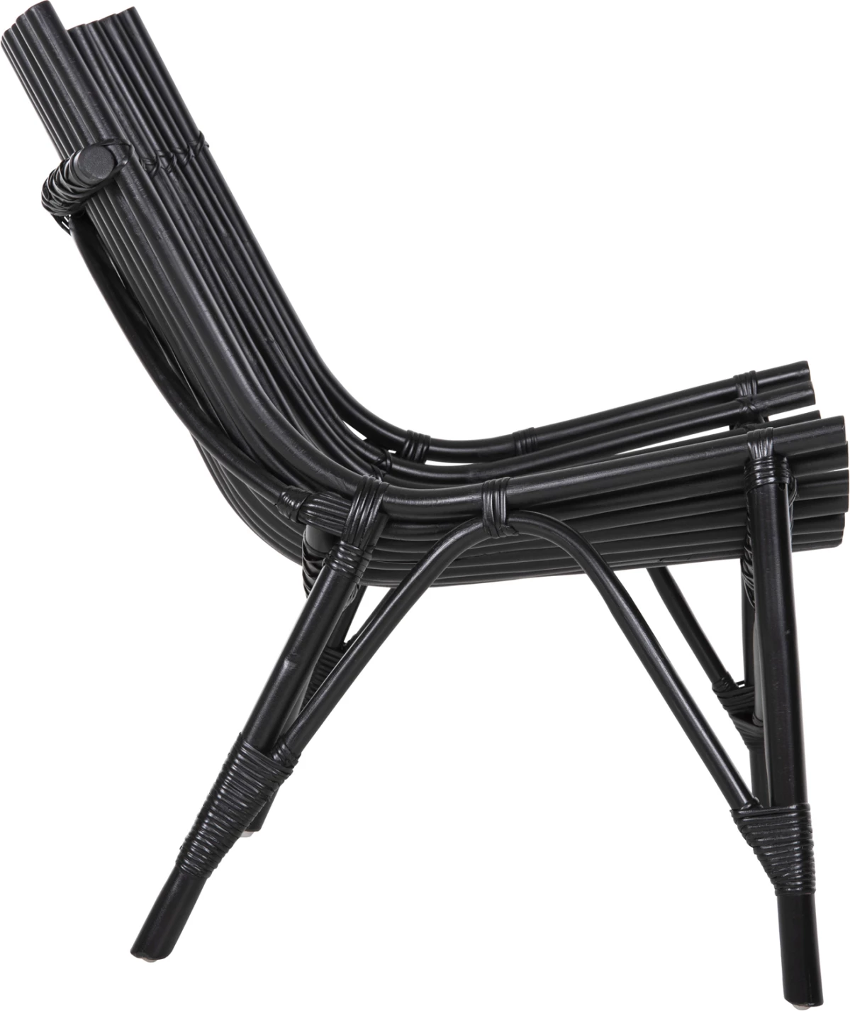 Karrige për jashtë CELLION FH9812.02, ngjyrë e zezë, 76x72x83H cm