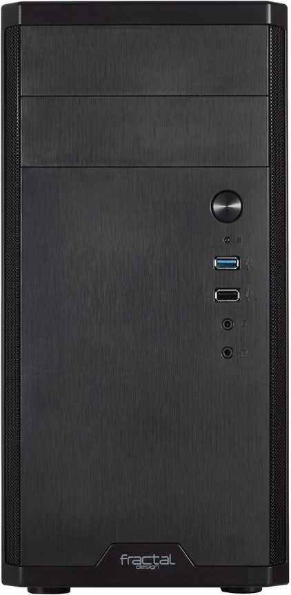 Kasë Fractal Design Core 1100, Mini Tower, micro ATX/Mini-ITX, e zezë