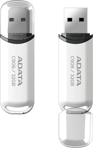 USB Adata C906, 32GB, e bardhë