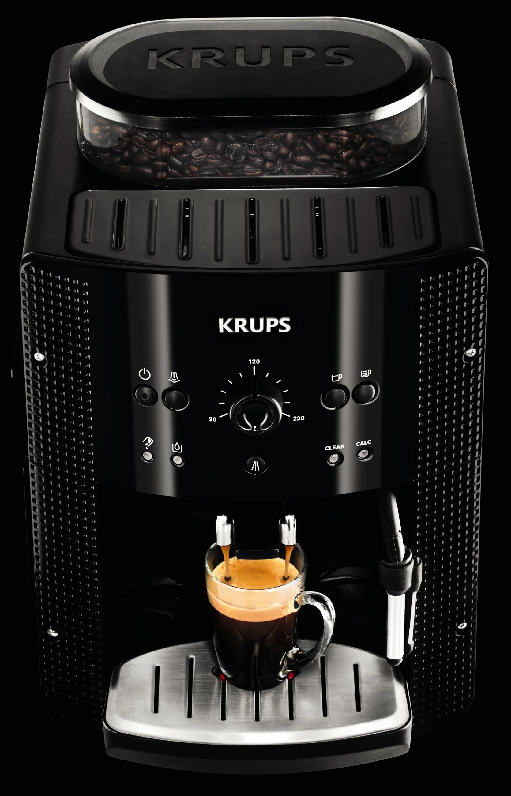 Ekspres kafeje Krups EA 8108, automatik, 1.8L, 275g, i zi