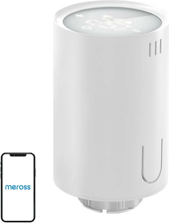Valvulë termostati inteligjent Meross MTS150HK, HomeKit, Wi-Fi, e bardhë