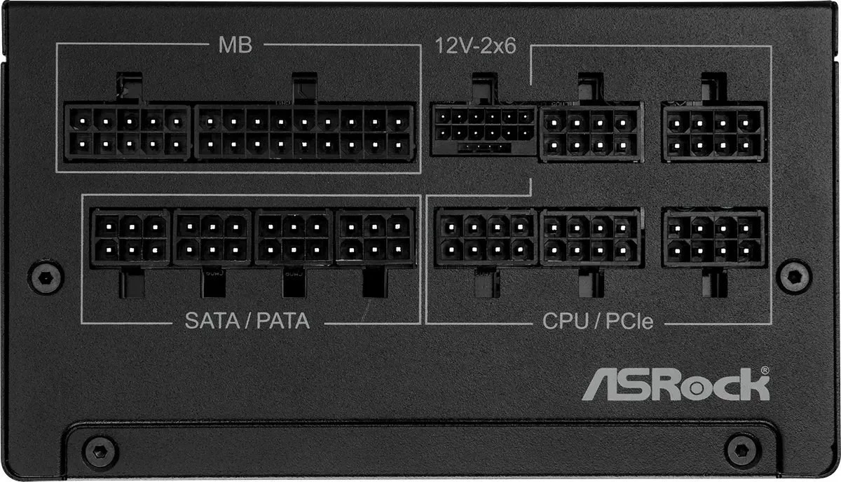 Kasë furnizim ASRock STEEL LEGEND 1000W, 80 PLUS Gold, e zezë