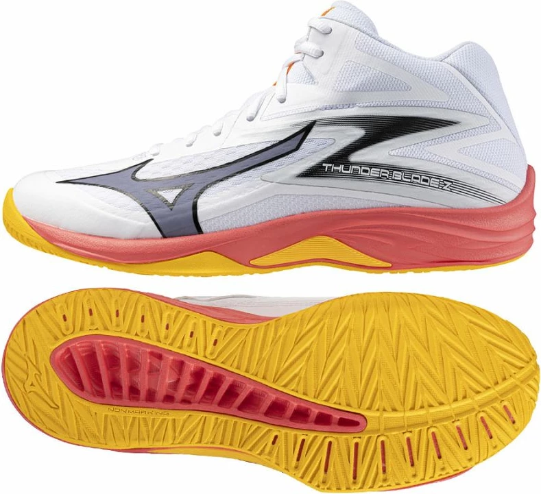 Atlete Mizuno unisex, të bardha