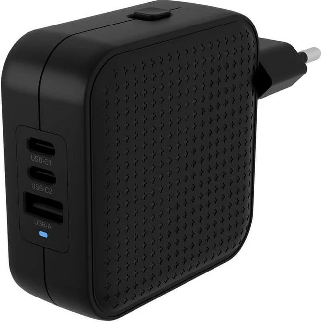 Karikues udhëtimi Targus, TRAVEL CHARGER, 70W, 3 porta, i zi