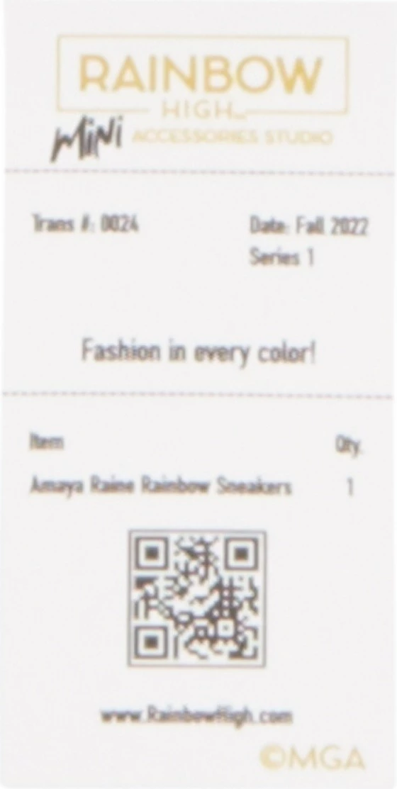 Set këpucësh për kukulla Rainbow High, MGA, 27 copë, shumëngjyrëshe