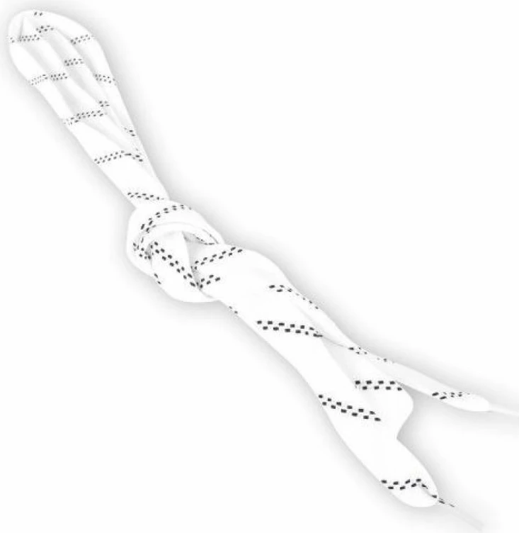 Lidhëse këpucësh Tempish, unisex, të bardha/zeza