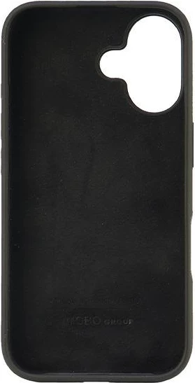 Mbështjellës Audi për iPhone 16 6.1", silikon, i zi, HardCase