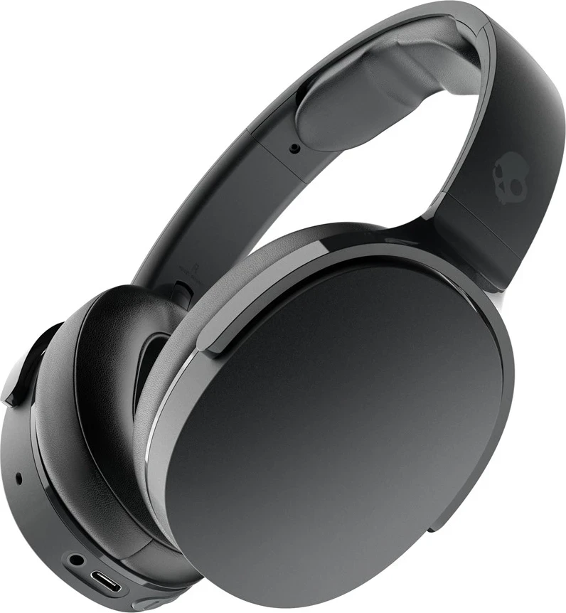 Kufje Skullcandy Hesh Evo, me dhe pa tela, për biseda/muzikë, USB Type-C, Bluetooth, të zeza