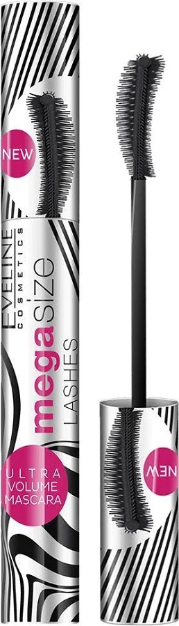 Maskarë Eveline Cosmetics Mega Size Lashes e zezë 10ml