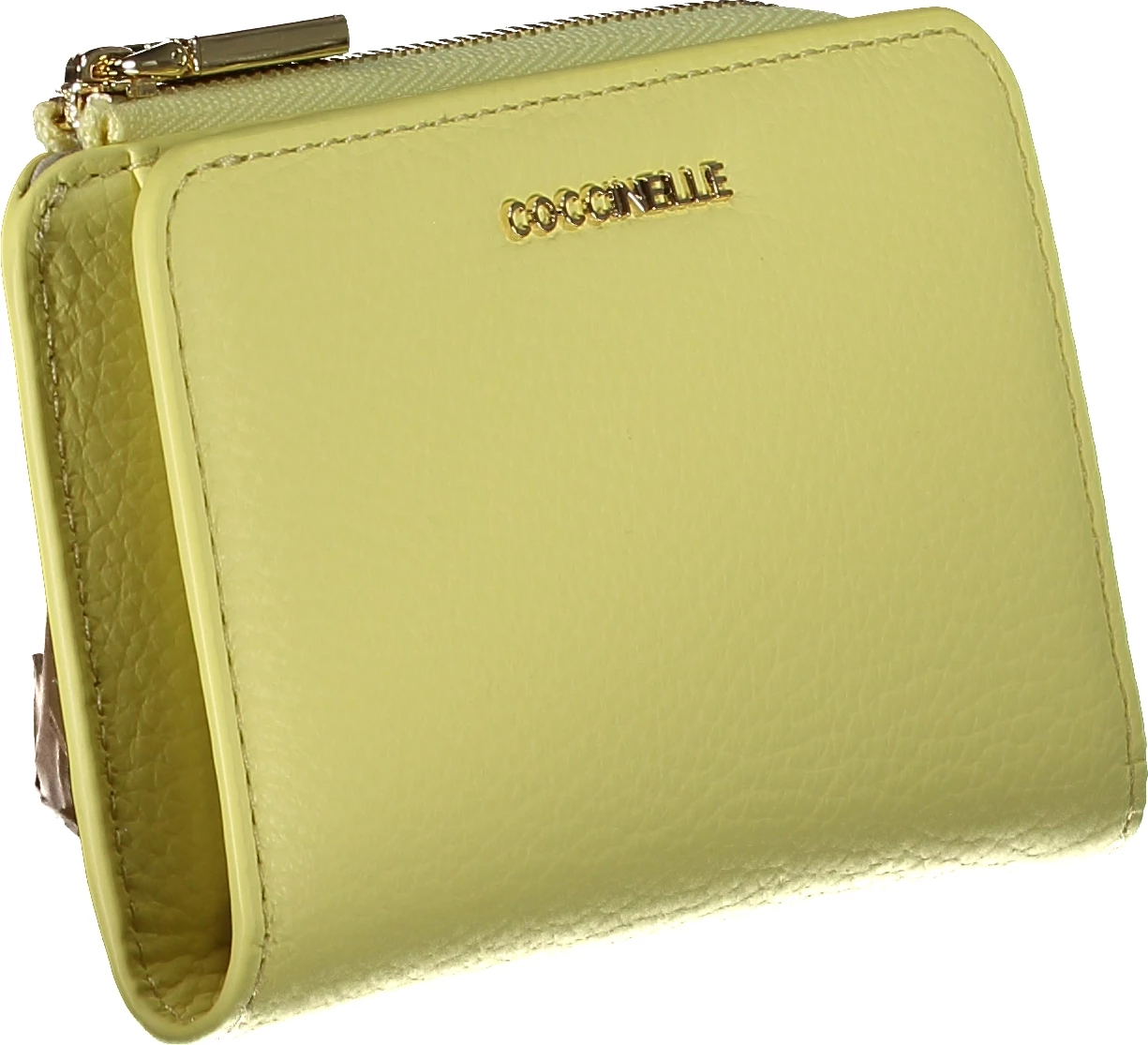 Portofol COCCINELLE femra, e verdhë