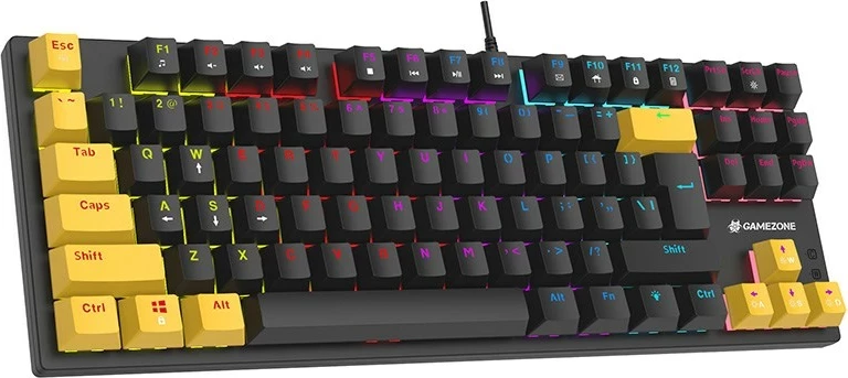 Set tastierë mekanike dhe maus Tracer GAMEZONE HORNET87, USB, i zi