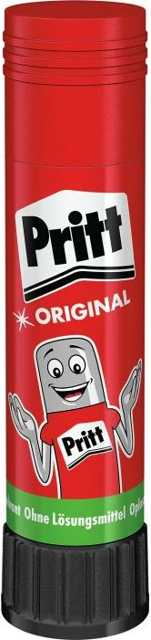 Ngjitës shkop, Henkel Pritt, PK411, 11 g, e kuqe/e bardhë