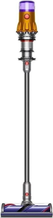 Kasë vertikale Dyson V12 Detect Slim Absolute, 545 W, HEPA, 60 min, Verdhë/Nikel