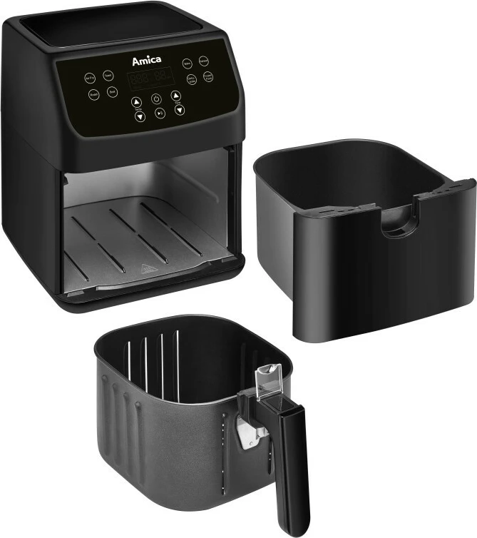 Fritezë pa vaj Amica AFM 4011, 5.5-6.8L, E zezë