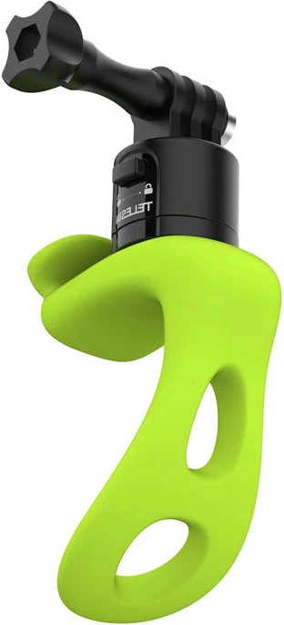 Mbajtës silikoni multifunksional për kamera sportive Telesin TLQ-005, i gjelbër