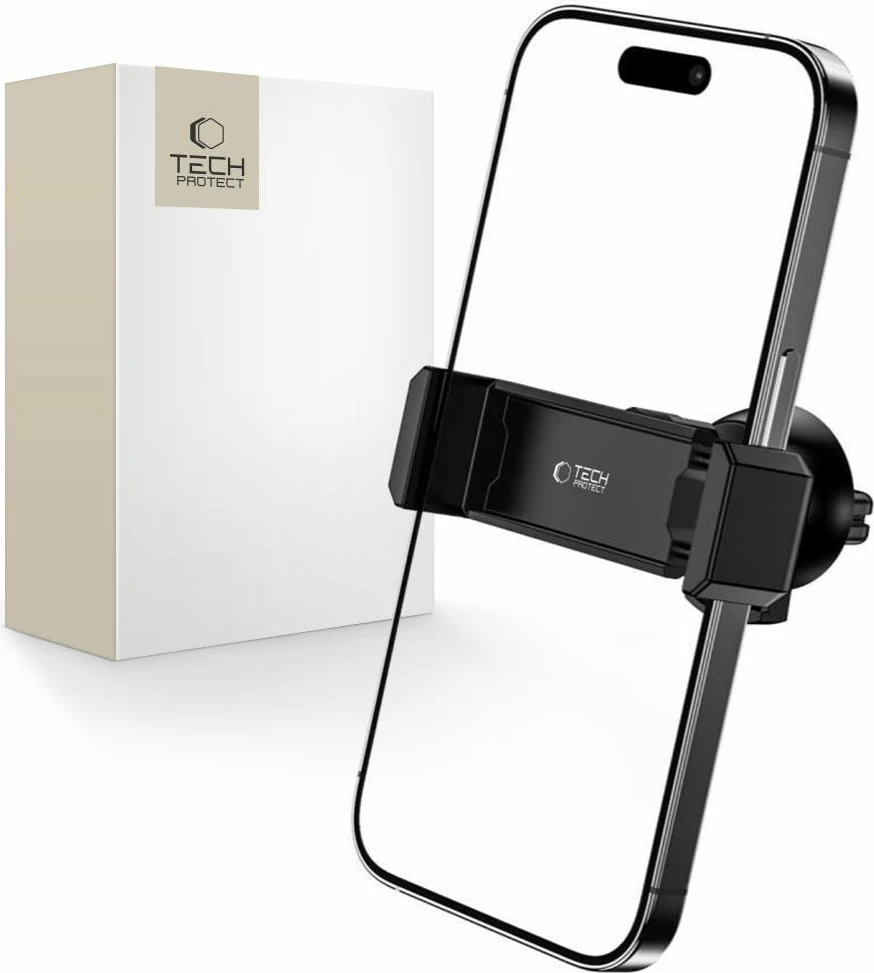 Mbajtës për celular Tech-Protect V3 Mini, për grilë të ventilimit, i zi