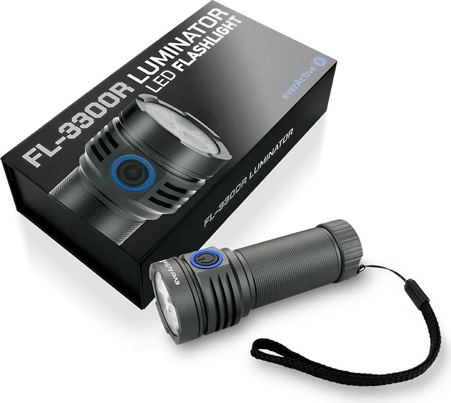 Elektrik dore everActive FL-3300R, LED, 3300 lumens, IPX4, i zi