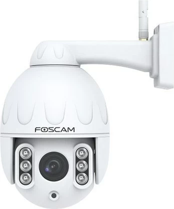 Kamerë IP Foscam SD4-W, dome, wireless, 4x zoom, e bardhë